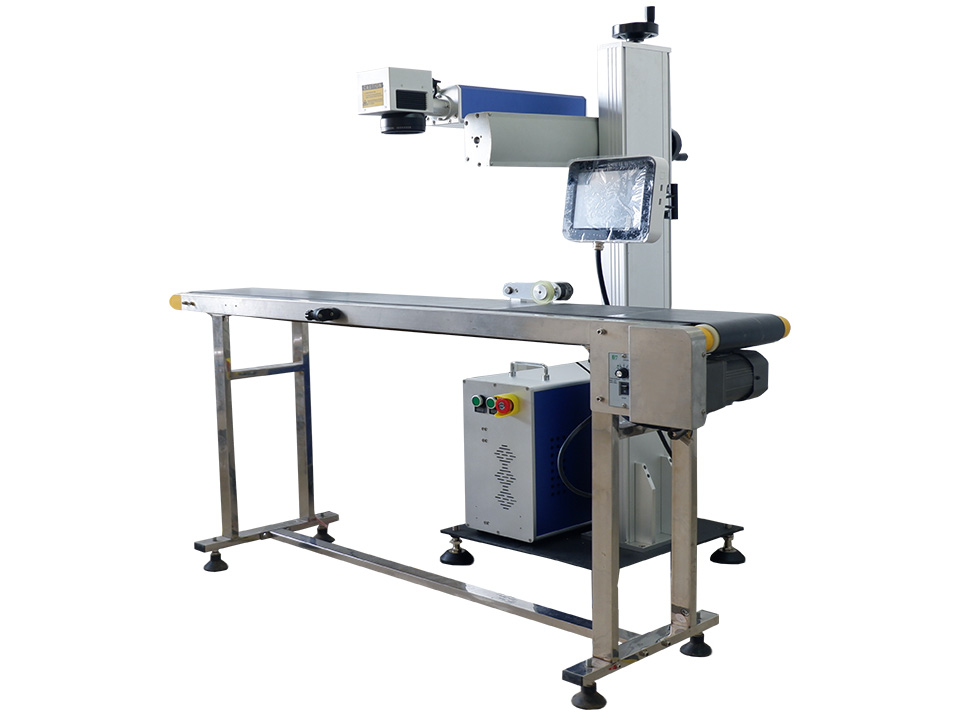 用于裝配線的實時工業光纖激光打標機