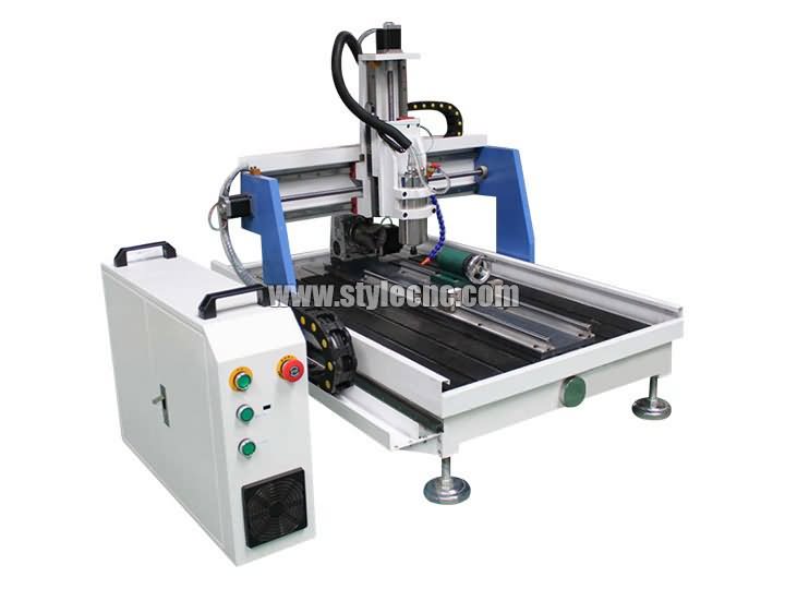 帶第四軸旋轉(zhuǎn)工作臺的入門級臺式數(shù)控雕刻機 帶第四軸旋轉(zhuǎn)工作臺的入門級臺式數(shù)控雕刻機