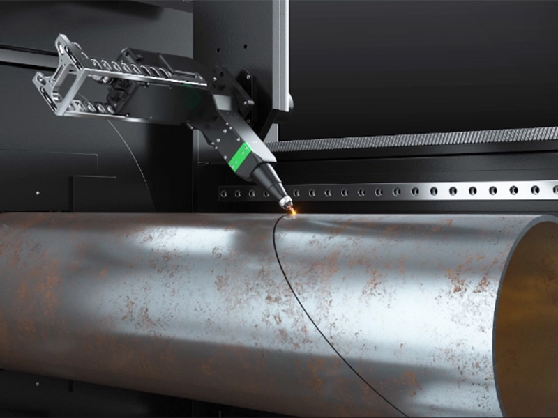 帶自動送料器的3D激光管材坡口切割機(jī)