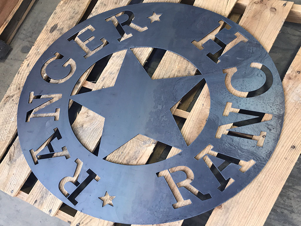 數控等離子切割金屬標牌