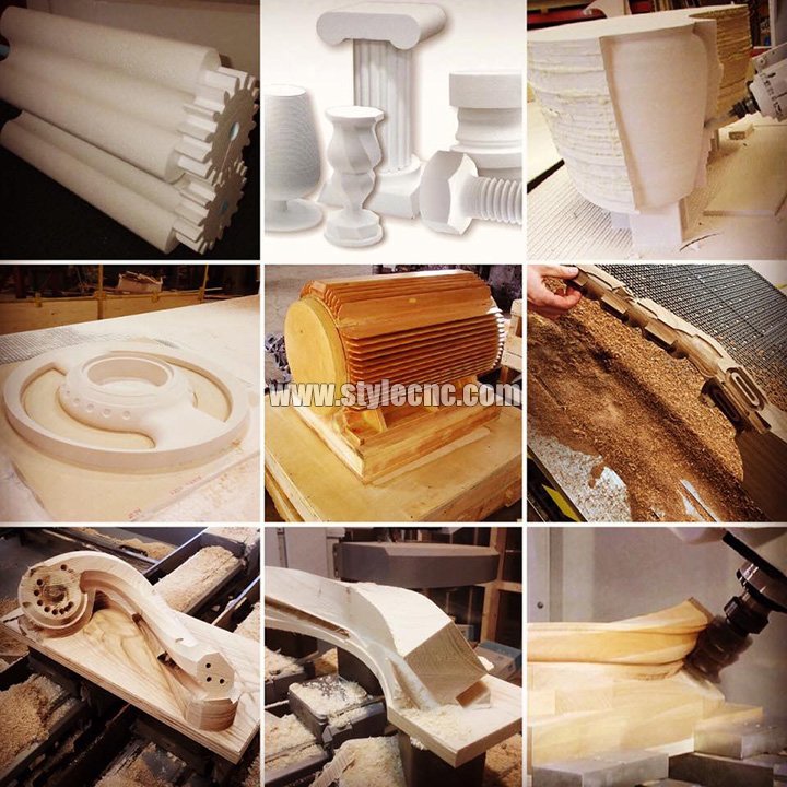 五軸數控雕刻機應用