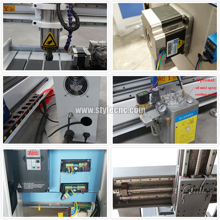 帶第四軸旋轉(zhuǎn)工作臺的迷你臺式數(shù)控雕刻機的特點 帶第四軸旋轉(zhuǎn)工作臺的迷你臺式數(shù)控雕刻機的特點