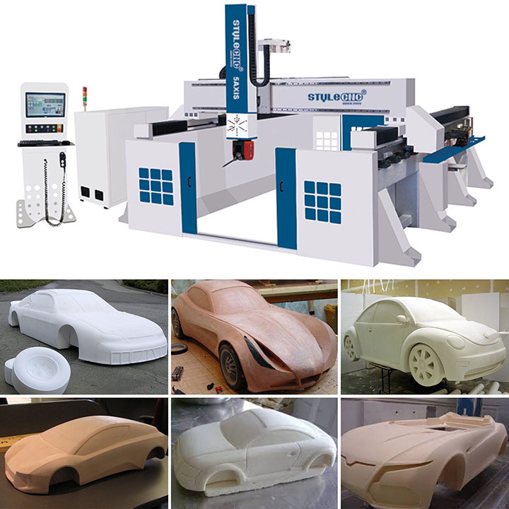 五軸數控雕刻機的車身制造項目 五軸數控雕刻機的車身制造項目