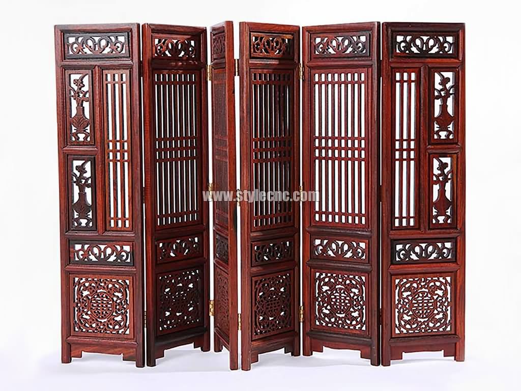 經濟實惠的數控雕刻機，適用于木屏風鏤空雕刻項目