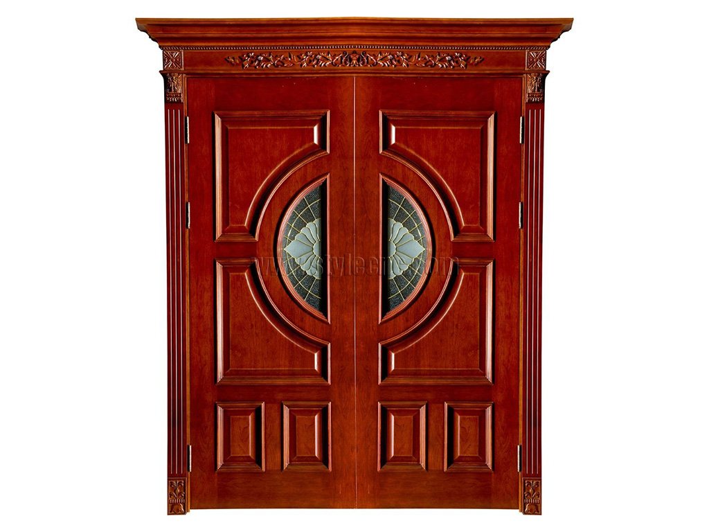 數(shù)控木工雕刻機用于家門制作樣品