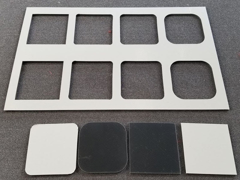 數控聚合物切向振動刀切割機