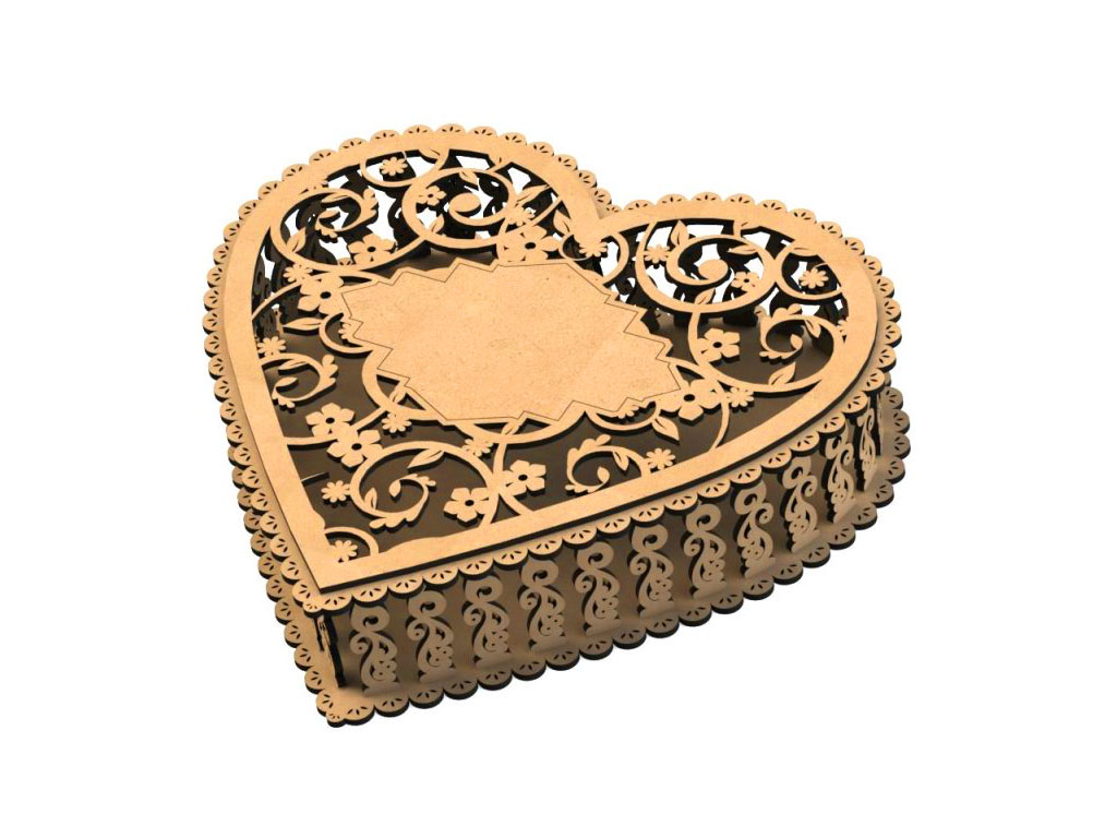 激光切割機用于3D木箱樣品