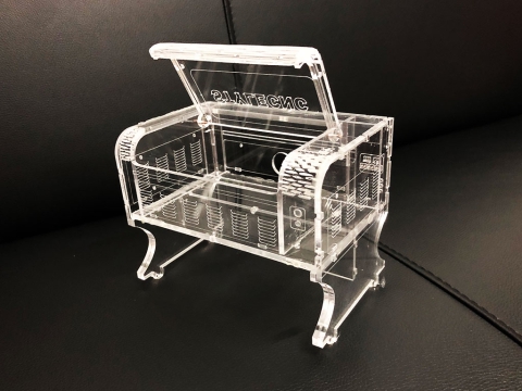 激光切割透明亞克力3D拼圖 CO2 激光切割機套件 激光切割透明亞克力3D拼圖 CO2 激光切割機套件