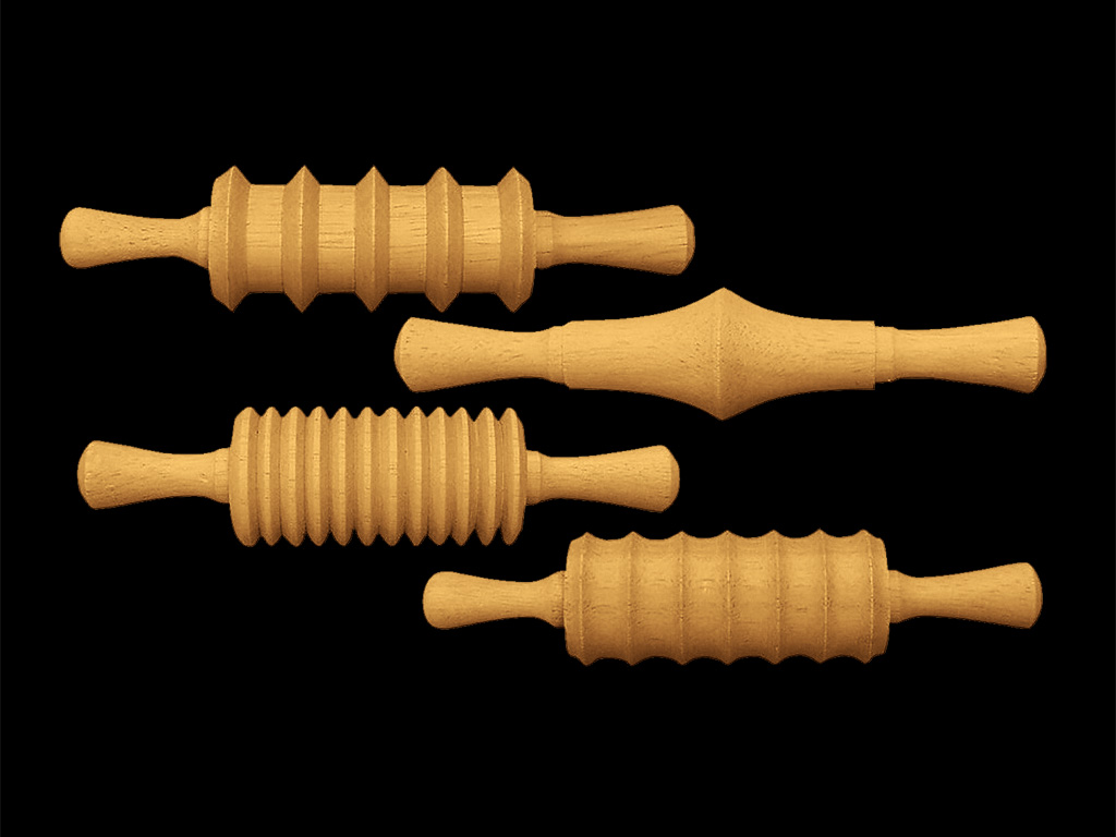 數控木紋搟面杖車削和拉削項目車床