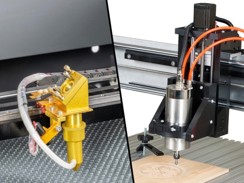 數(shù)控雕刻機與激光雕刻機 數(shù)控雕刻機與激光雕刻機