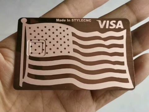 如何使用激光雕刻機 DIY 金屬信用卡? 如何使用激光雕刻機 DIY 金屬信用卡?