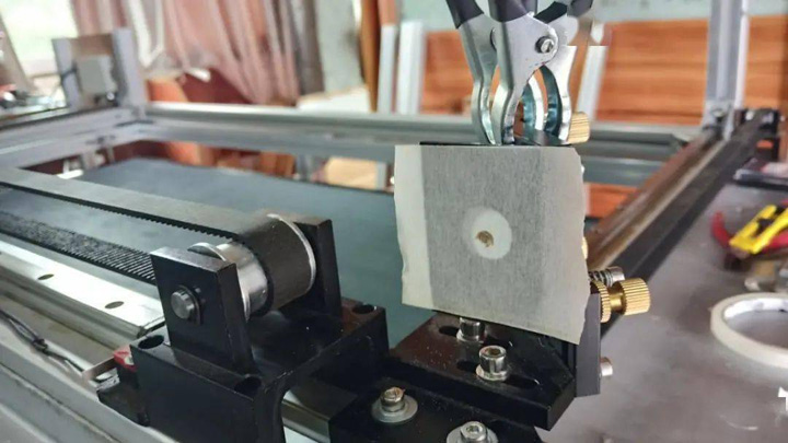 調整第一面鏡反射角度 調整第一面鏡反射角度