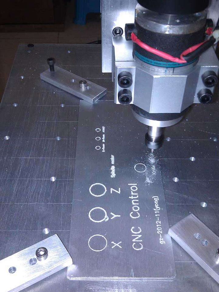 控制面板銑削 控制面板銑削