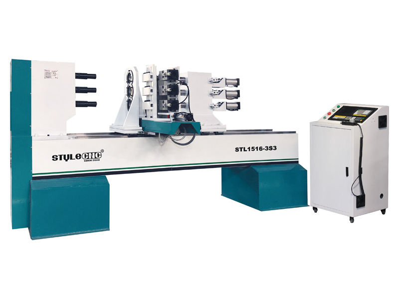 用于仿形車削的多軸數(shù)控木工車床 用于仿形車削的多軸數(shù)控木工車床