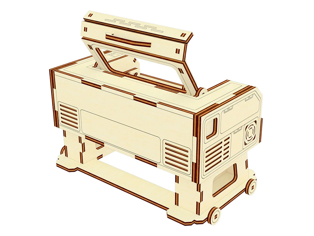 CO2 激光切割3D激光切割機拼圖