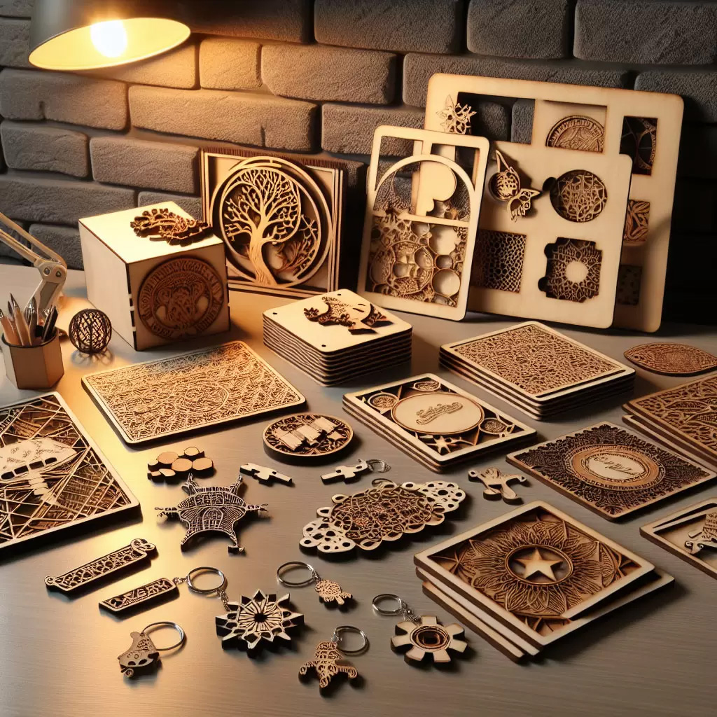 激光切割和雕刻木制工藝品 激光切割和雕刻木制工藝品