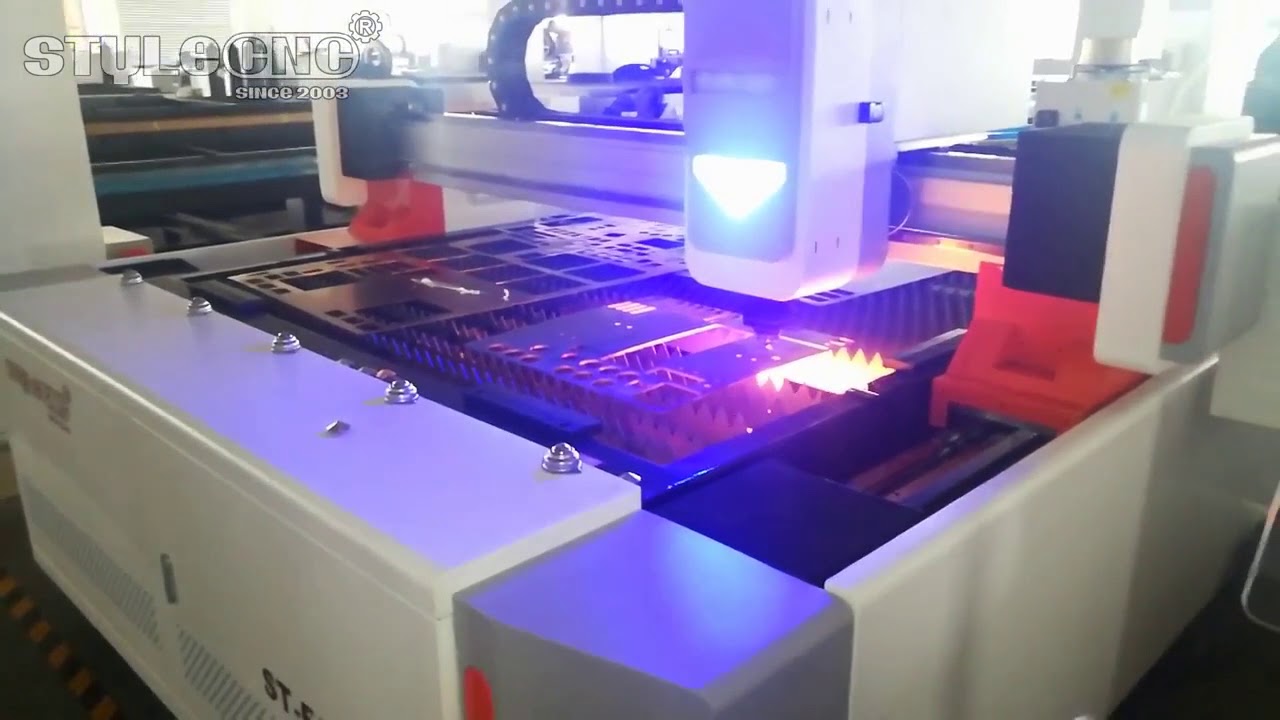 1000W IPG 光纖激光金屬切割機，適用于 3 毫米鋁板